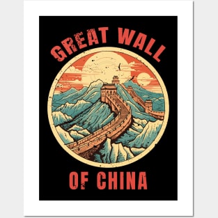 Great wall of china Posters and Art